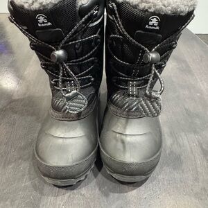 Kamik Black Insulated Snow Boots